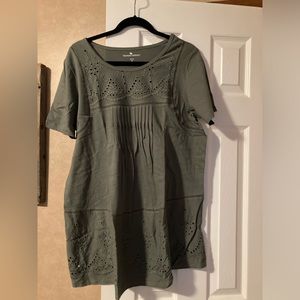 Woman Within short sleeved top. New in package 14/16